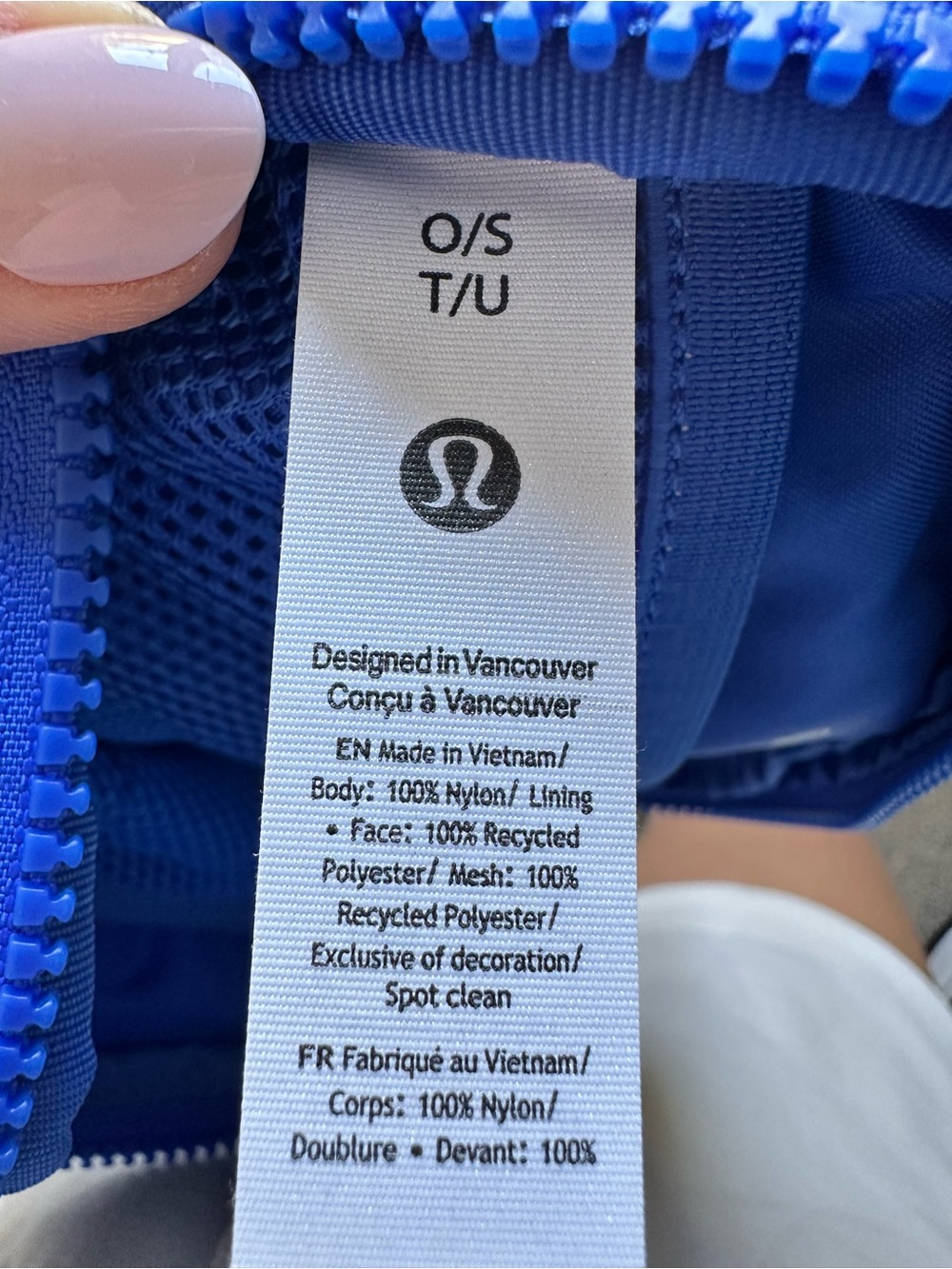 NWOTđź’™Lululemon Everywhere Belt Bag 1L Blue - Picture 5 of 8